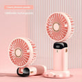 Ventilateur Portable USB Rechargeable — Tour de Cou & Bureau | Écran LED | 5 Vitesses | Batterie 1800mAh